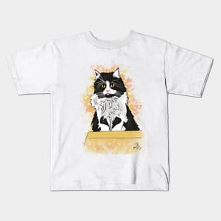 Luna the cat Kids T-Shirt